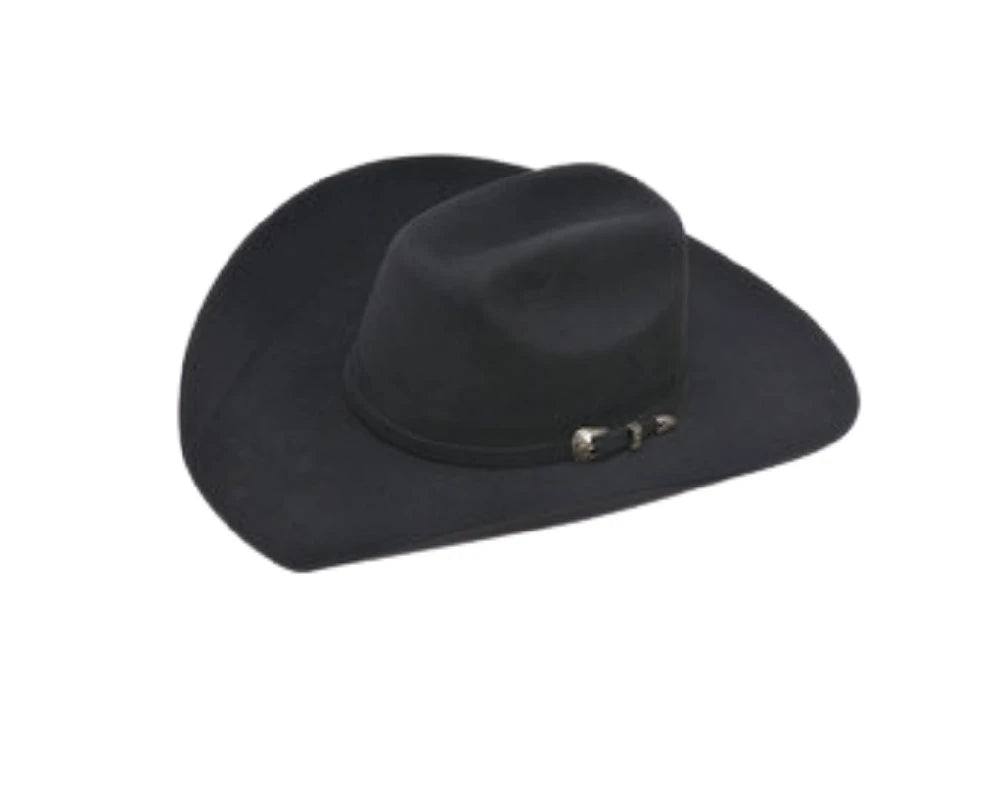 ATWOOD COWBOY HAT KAYCEE SHAPE 4X FLT-4X-BLK-A