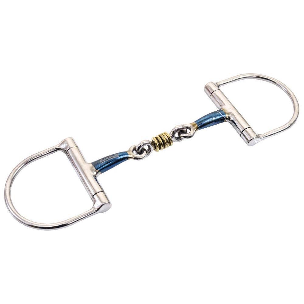 BarH Tack - Stainless Steel D Ring Snaffle Hexagon Bit