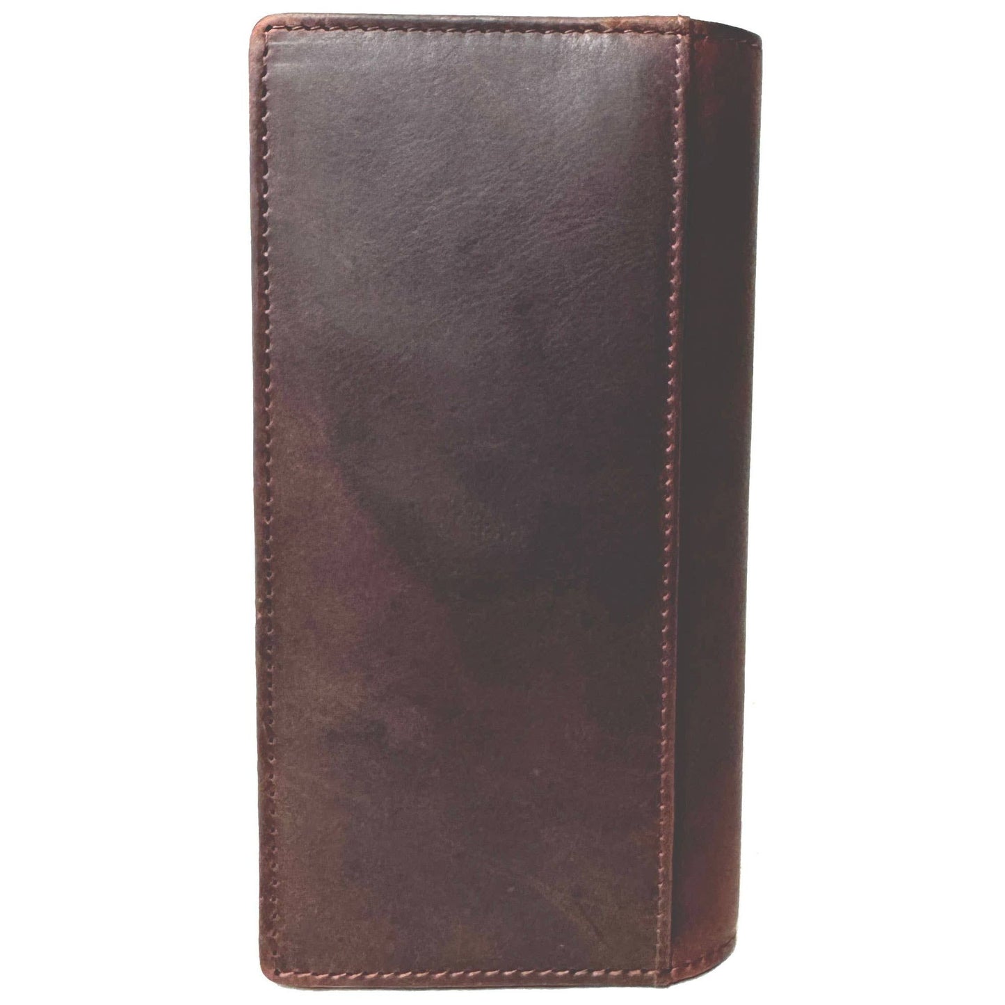 Genuine Cowhide Leather Breast/Coat RFID Card Wallet #4608