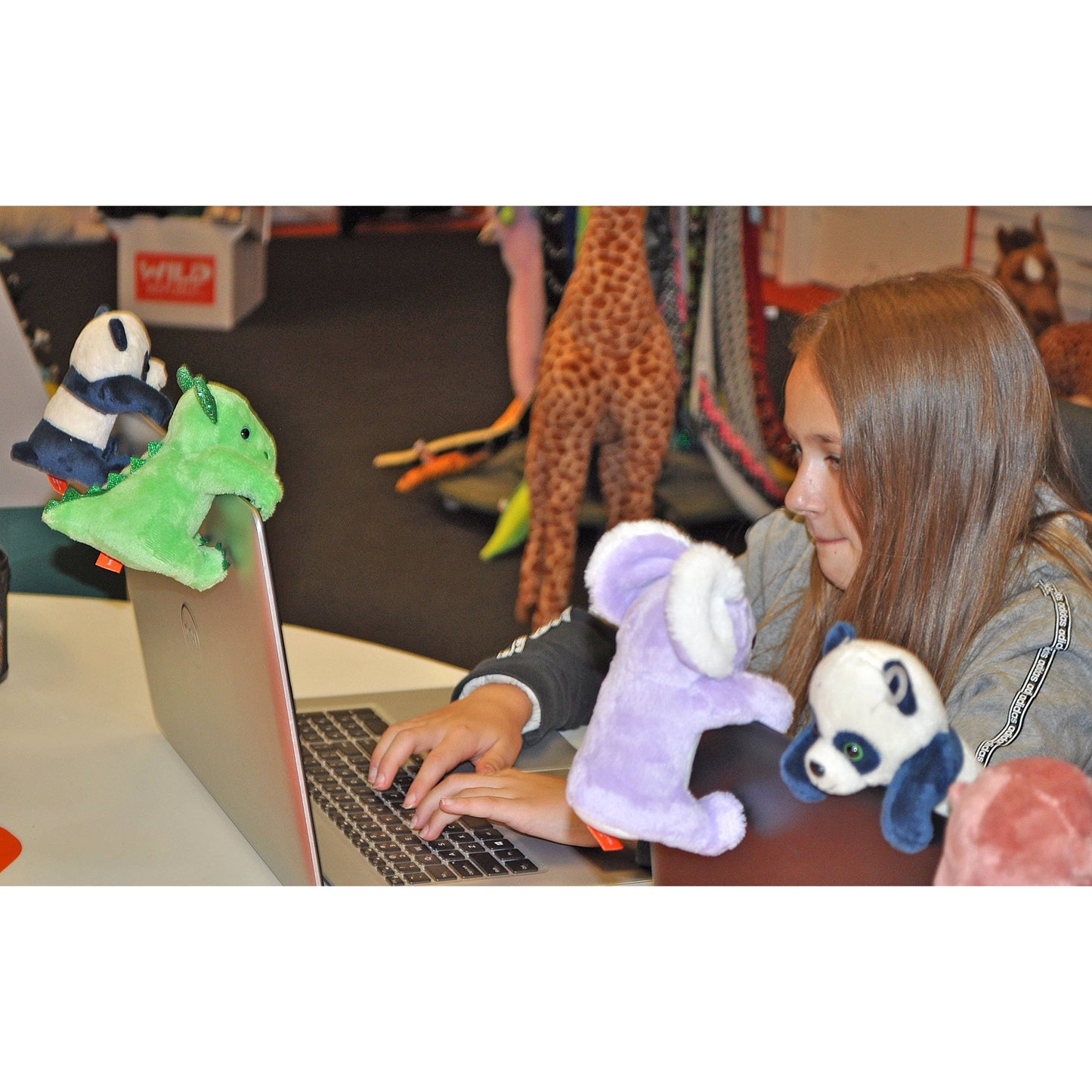 Screen Grabbers Unicorn Stuffed Animal 5"