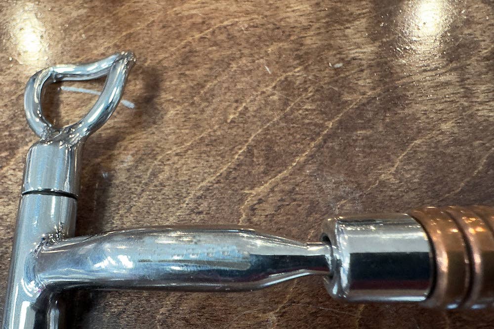 BAR H EQUINE 5 In Mouth Curb Bit Stainless Steel w/ Copper Ring