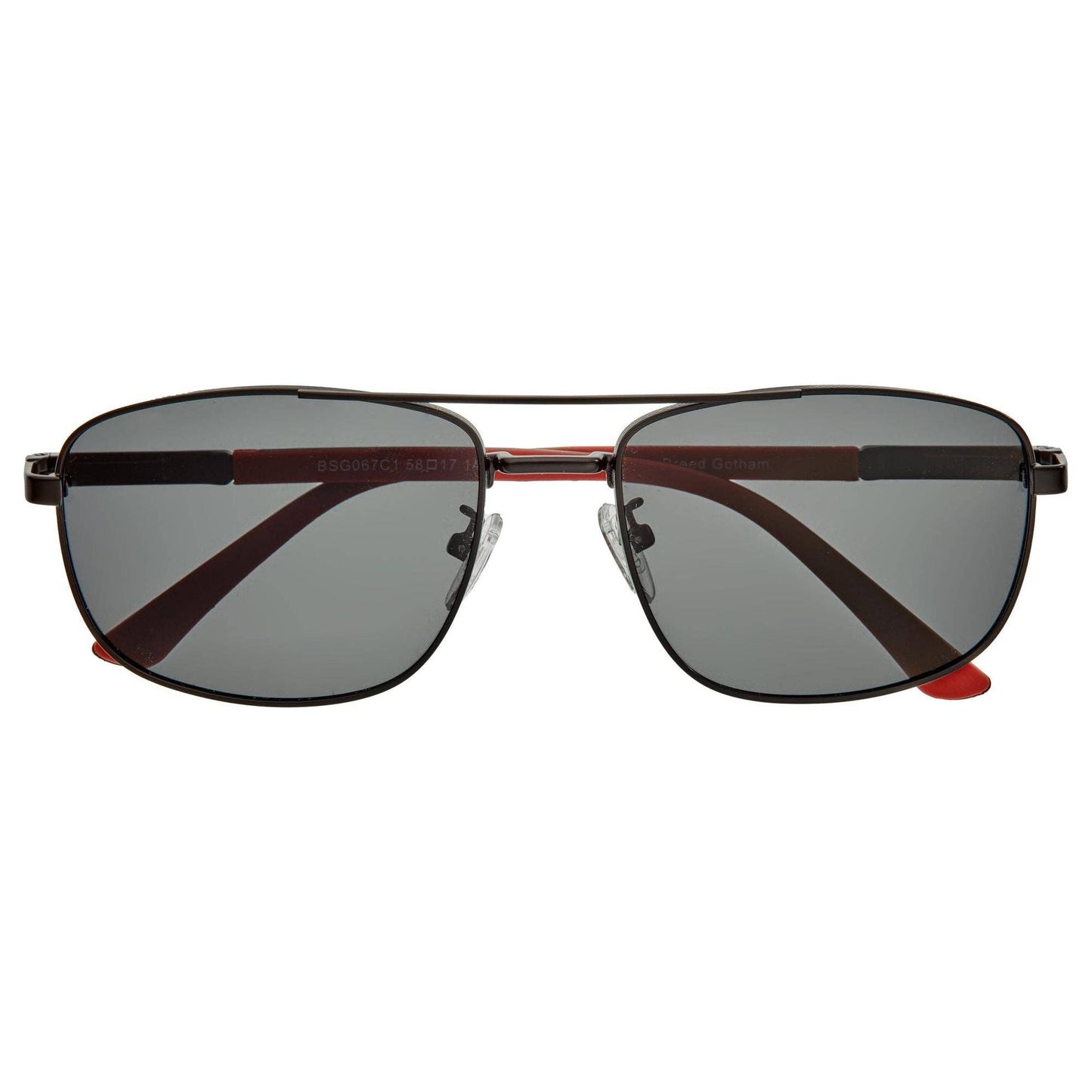 Breed - Breed Gotham Stainless Steel Polarized Aviator Sunglasses