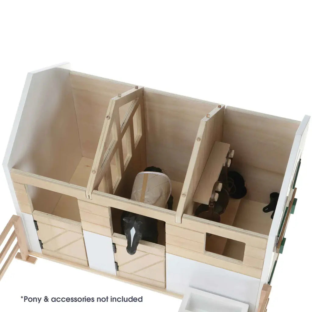 Wooden Stables Playset - Fashion Doll Play-set