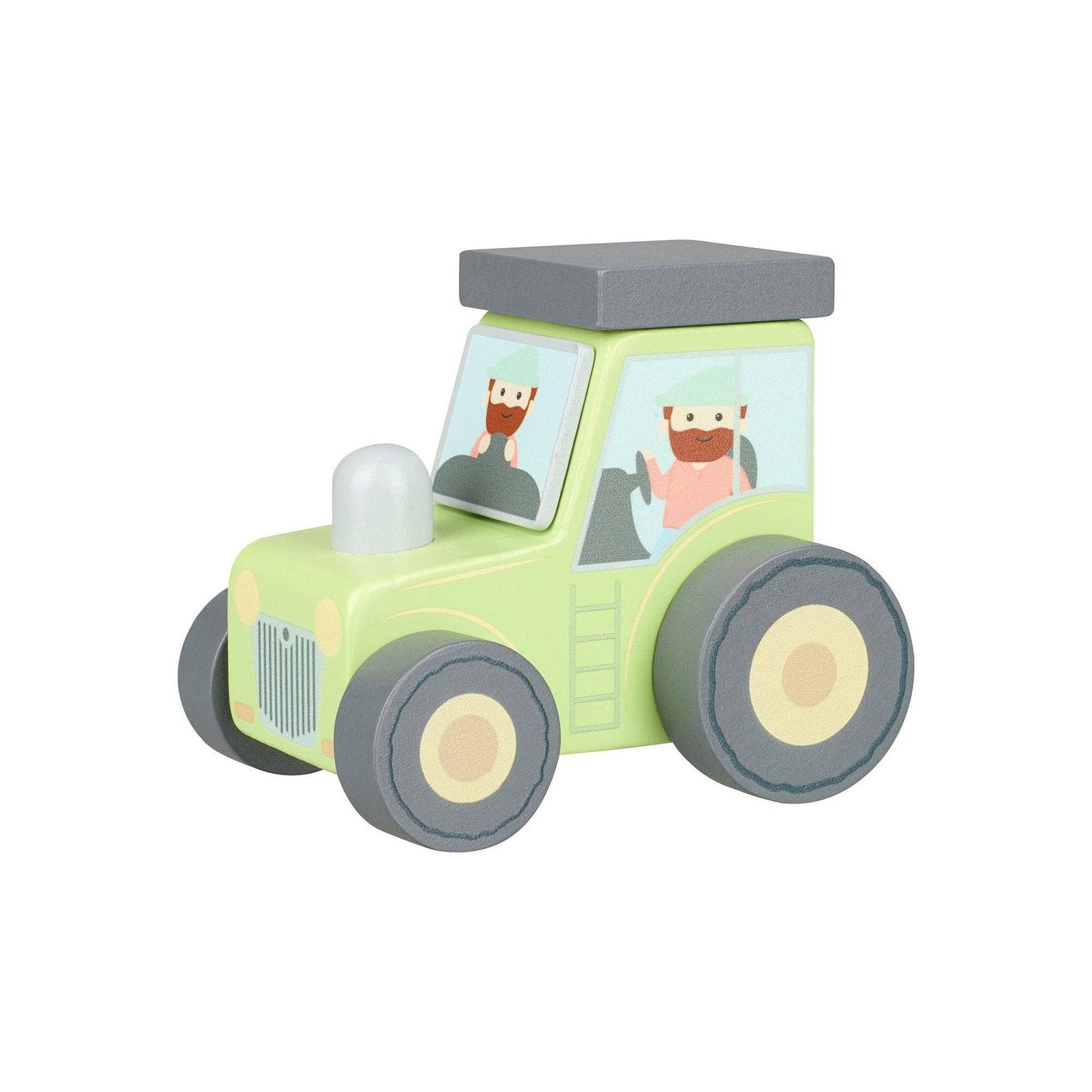 First Wooden Tractor