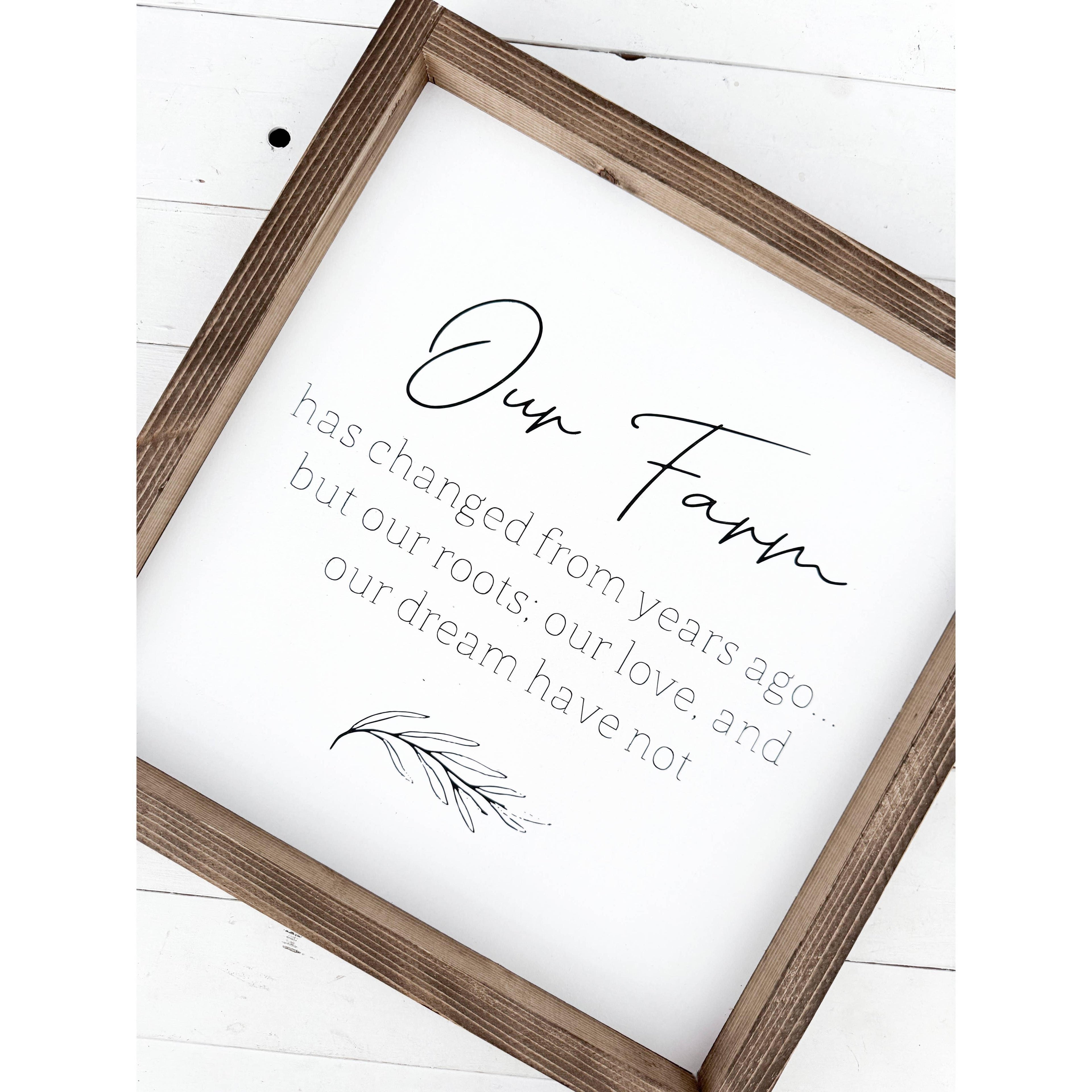 Ashwood Designs - Our farm