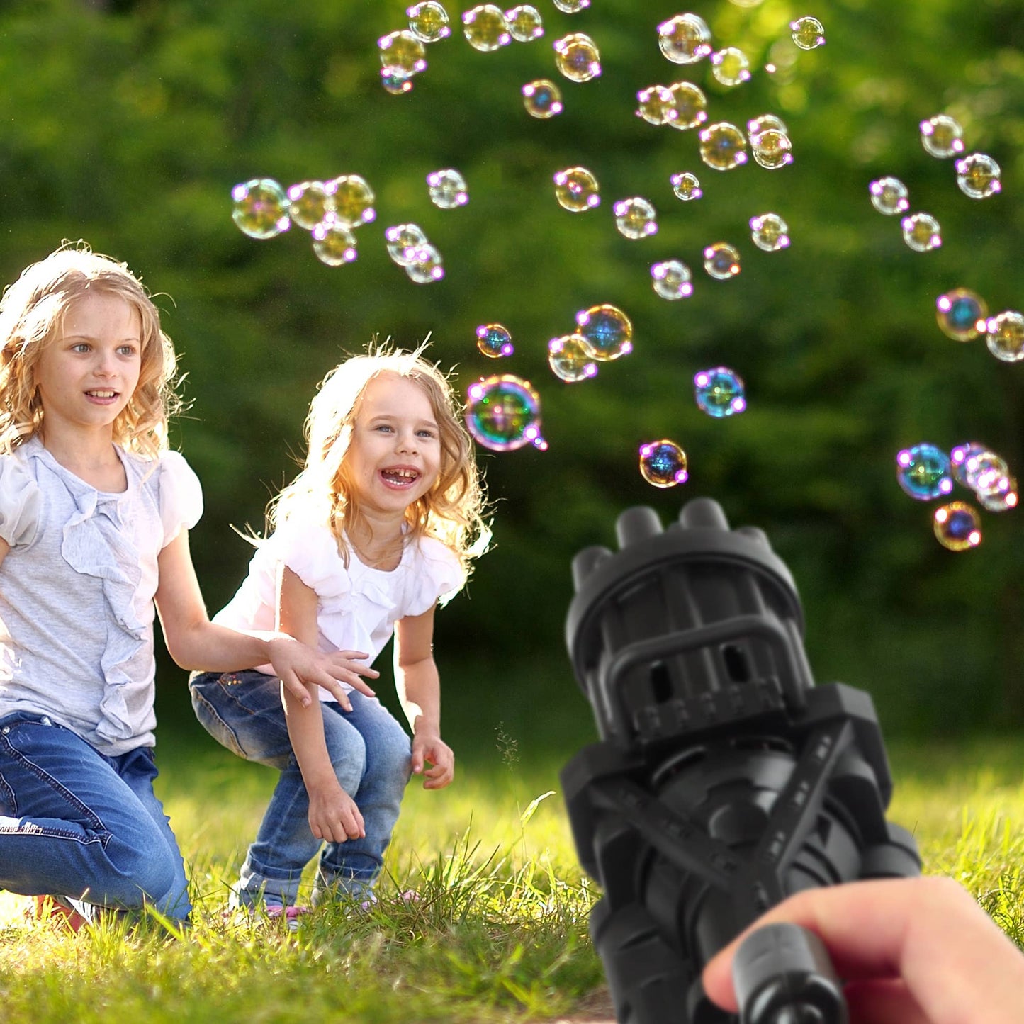 GATLING GUN BUBBLE MAKER