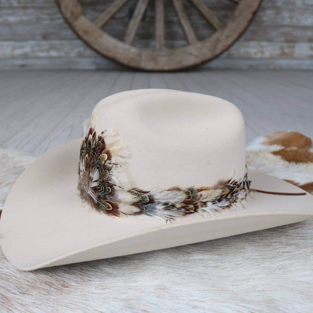 Willow Lane Hat Co. - Western Feather Hat Band - Avalon
