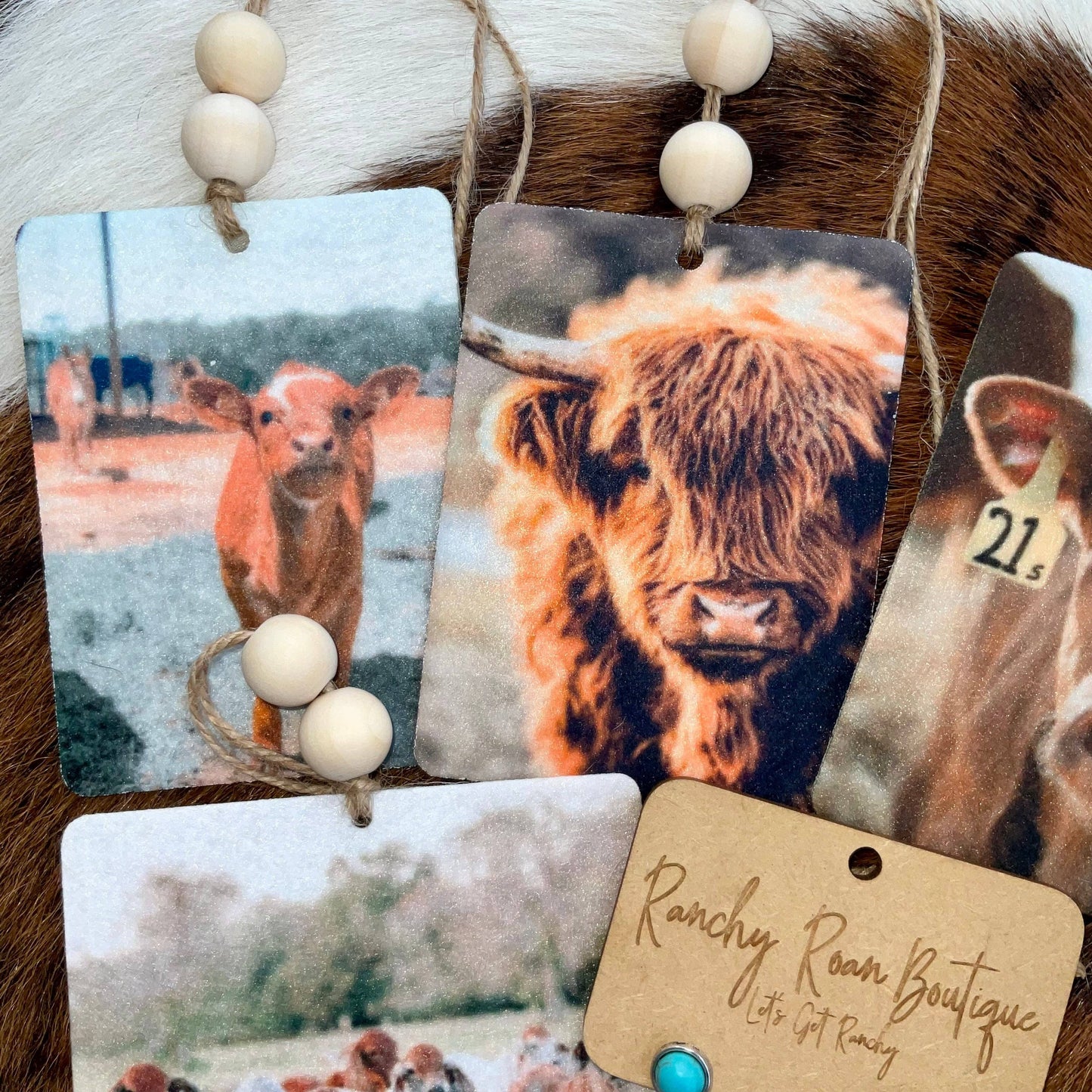 Cow Western Cattle Felt Freshie