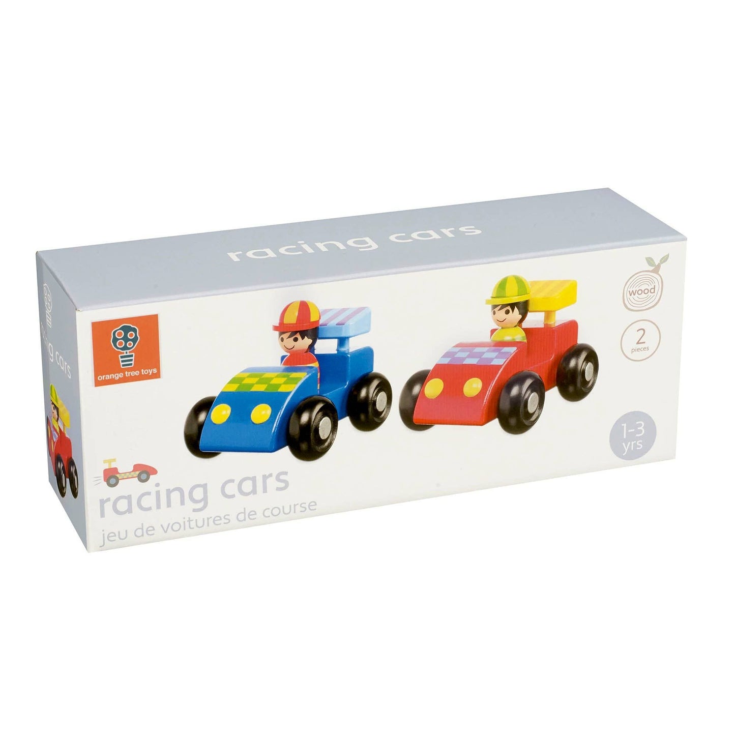 Orange Tree Toys - Racing Car Set (Wooden)