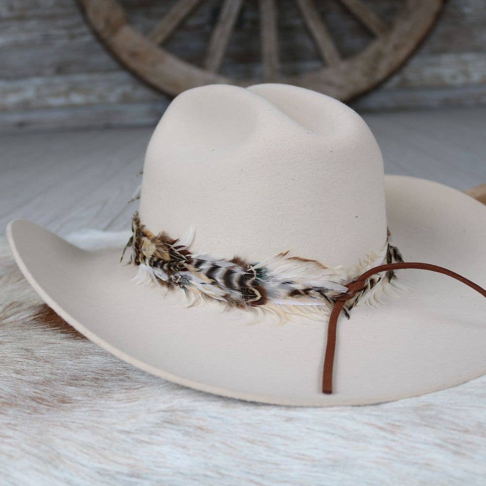 Willow Lane Hat Co. - Western Feather Hat Band - Avalon