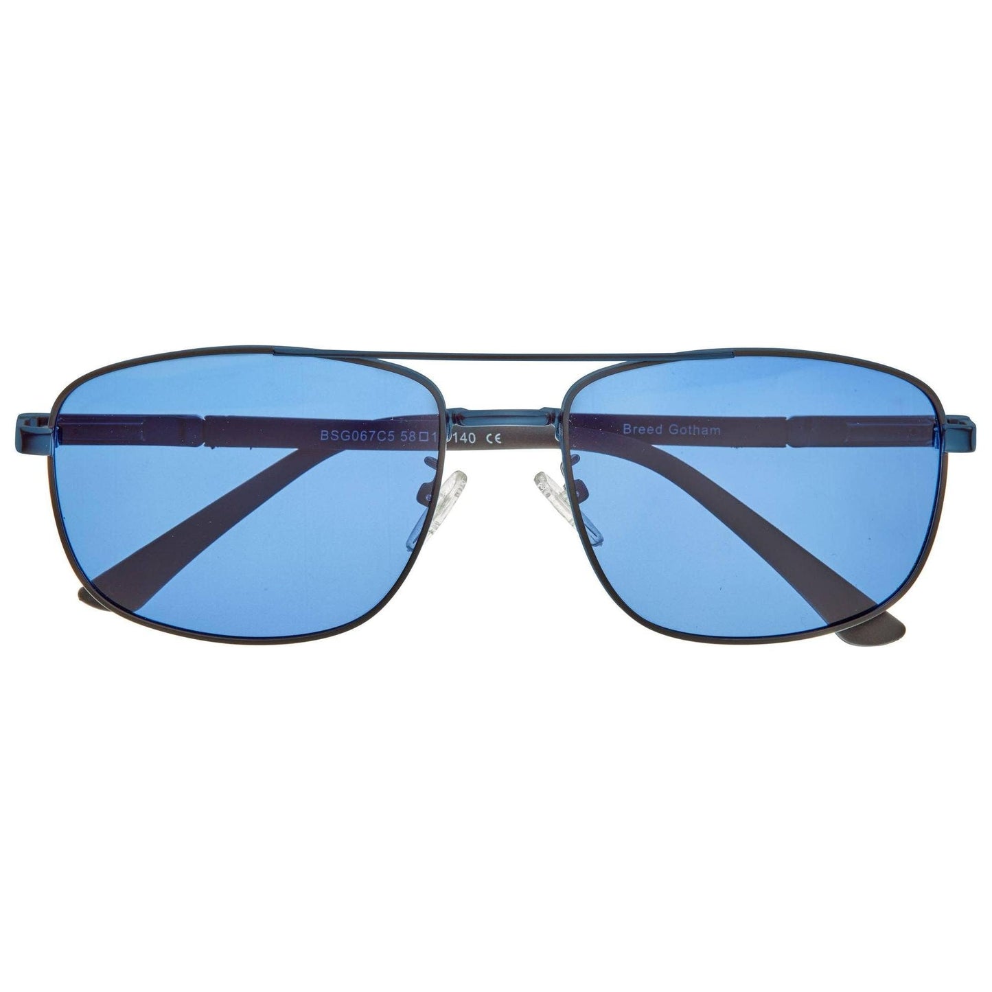 Breed - Breed Gotham Stainless Steel Polarized Aviator Sunglasses