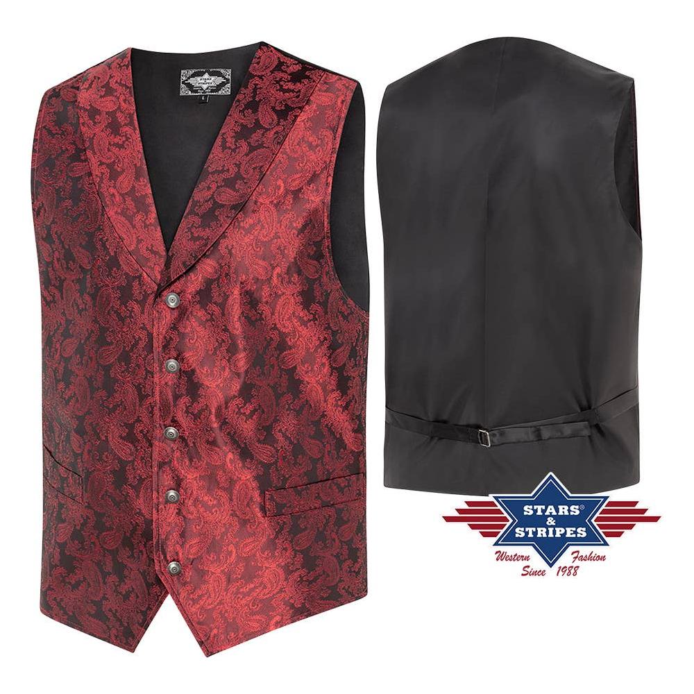 Stars & Stripes® - Western Vest - King Red