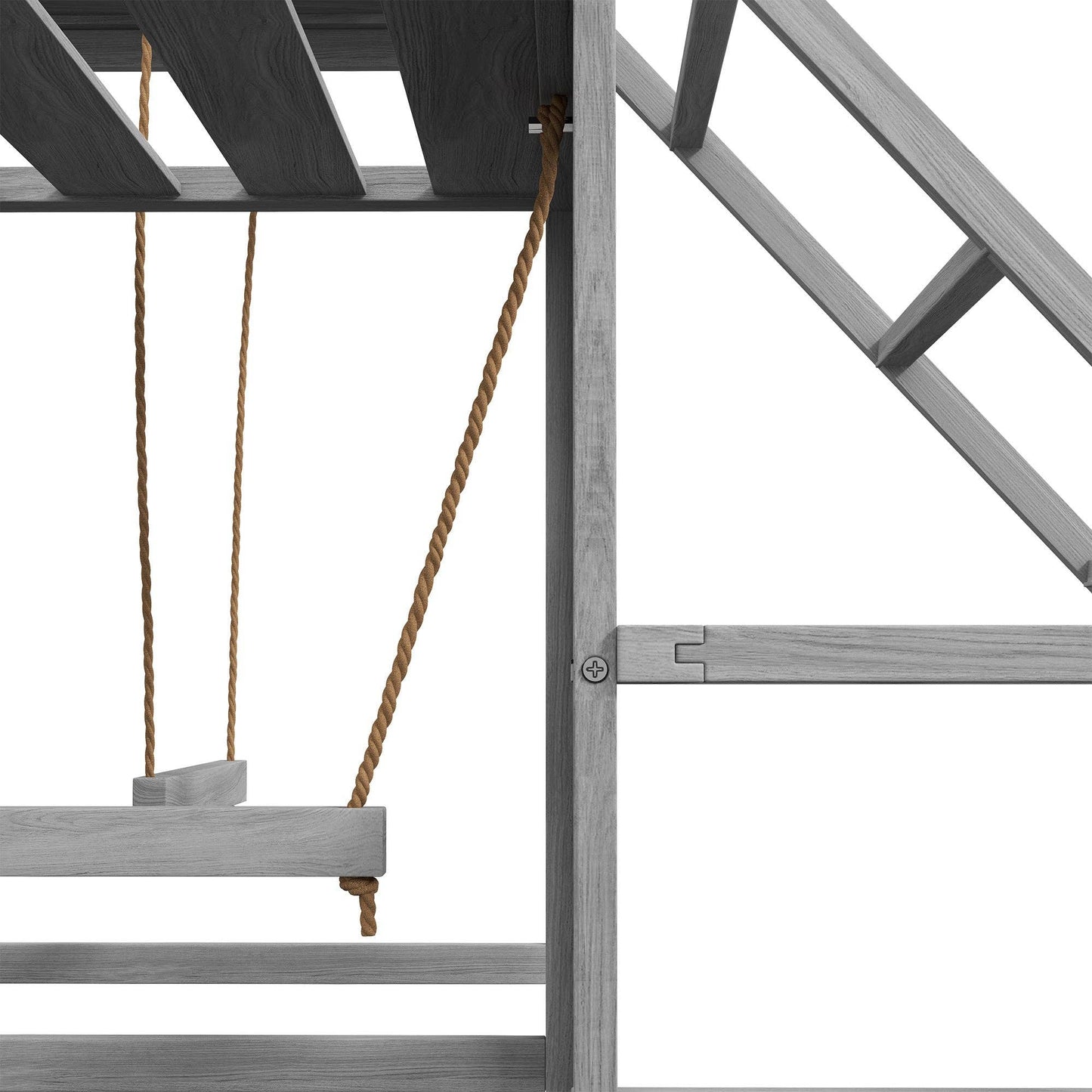 Chicken Swing & Perch Toy Set with Ladder and Platforms