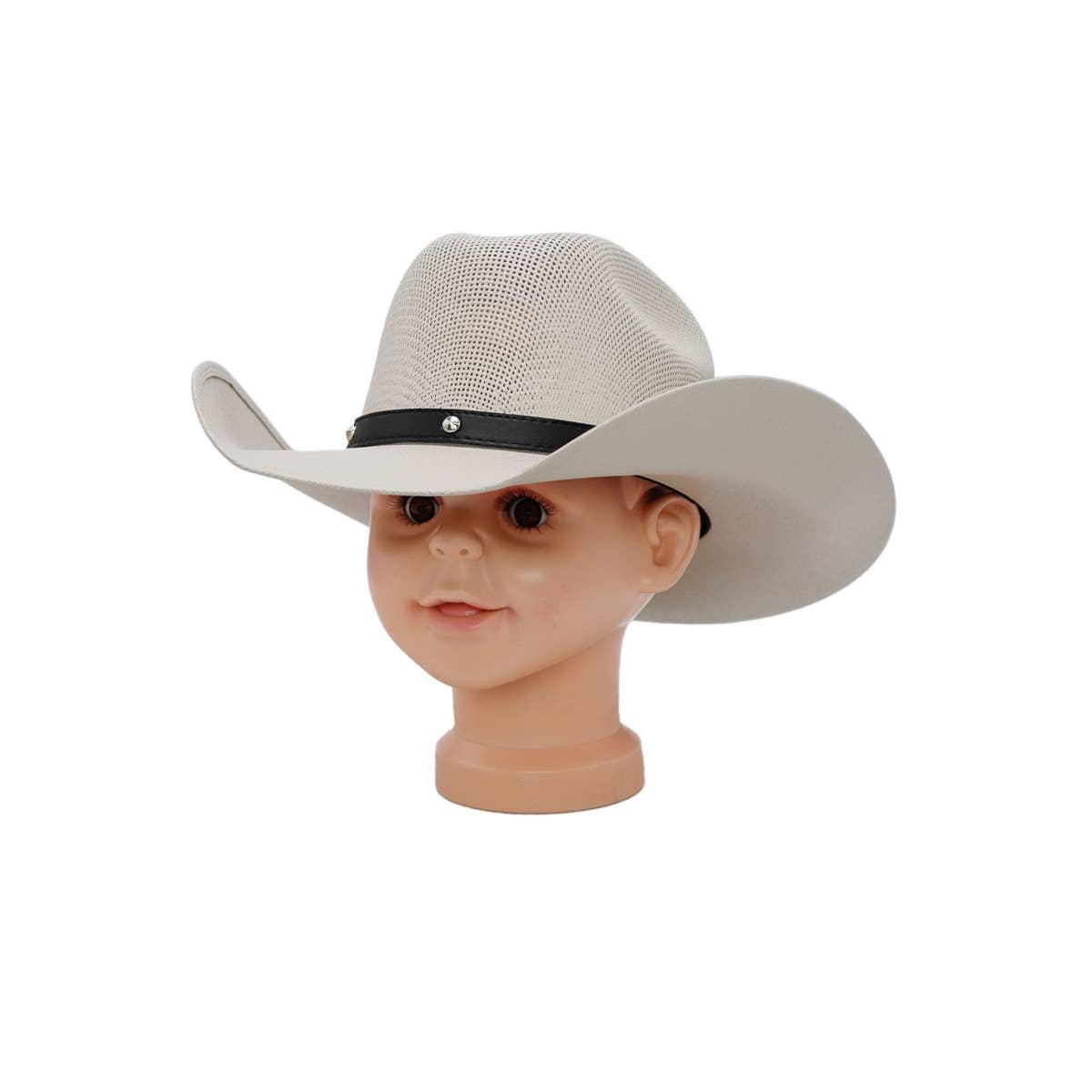 Cap Zone - Kids Ventilated Elite Crafted Cowboy Hat