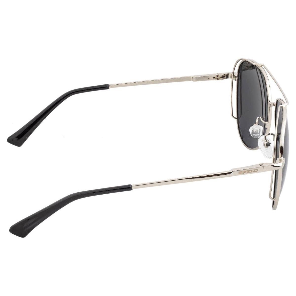 Breed - Breed Lyra Stainless Steel Polarized Aviator Sunglasses