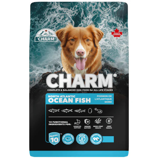 CHARM North Atlantic Ocean Fish Dry Dog Food 10kg