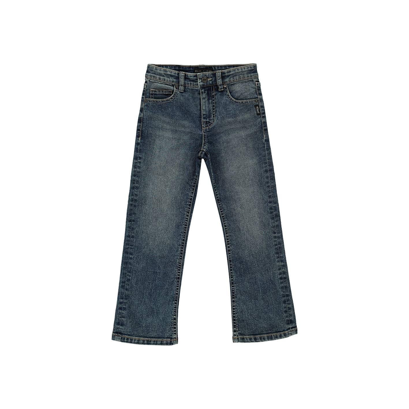 Silver Jeans - Zane Boys, Bootcut, Fit Denim, Med Wash or Indigo ZAN1214B