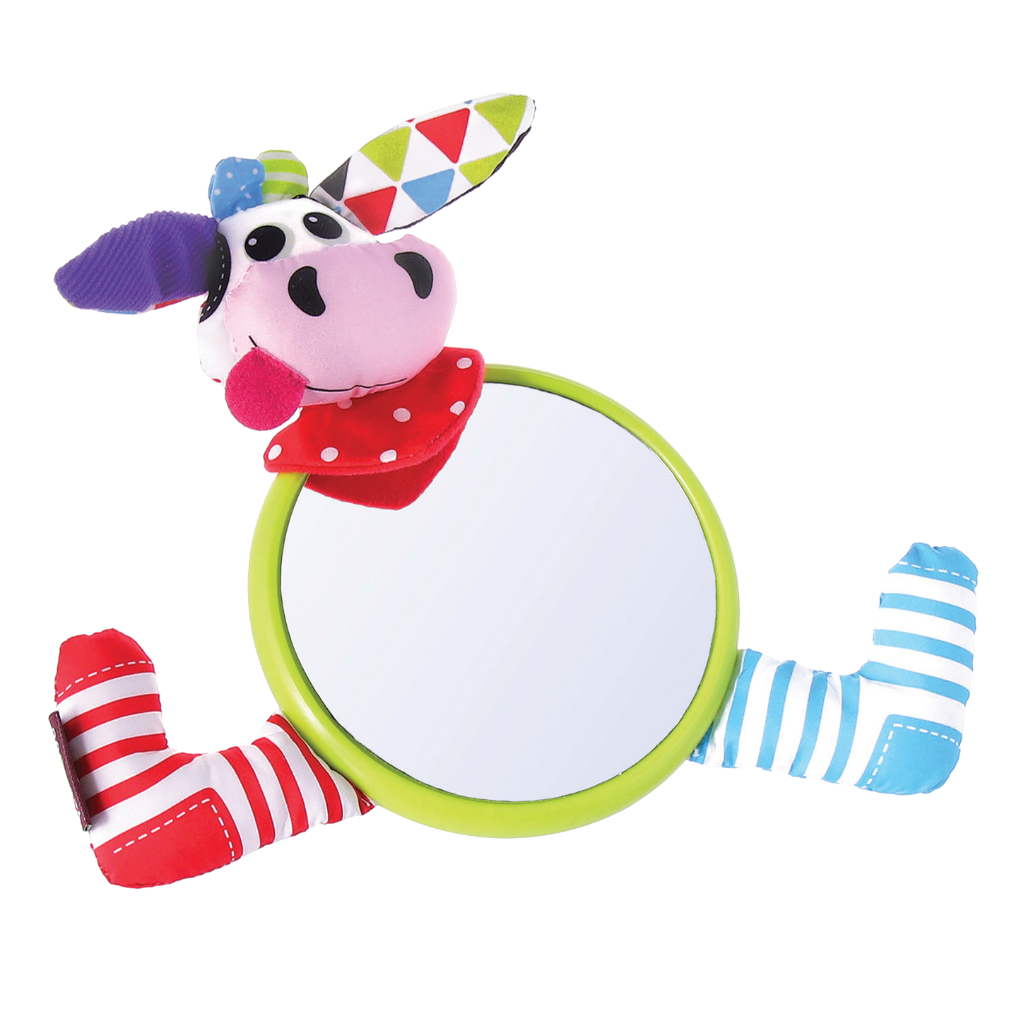 MY FIRST MIRROR FRIEND - COW