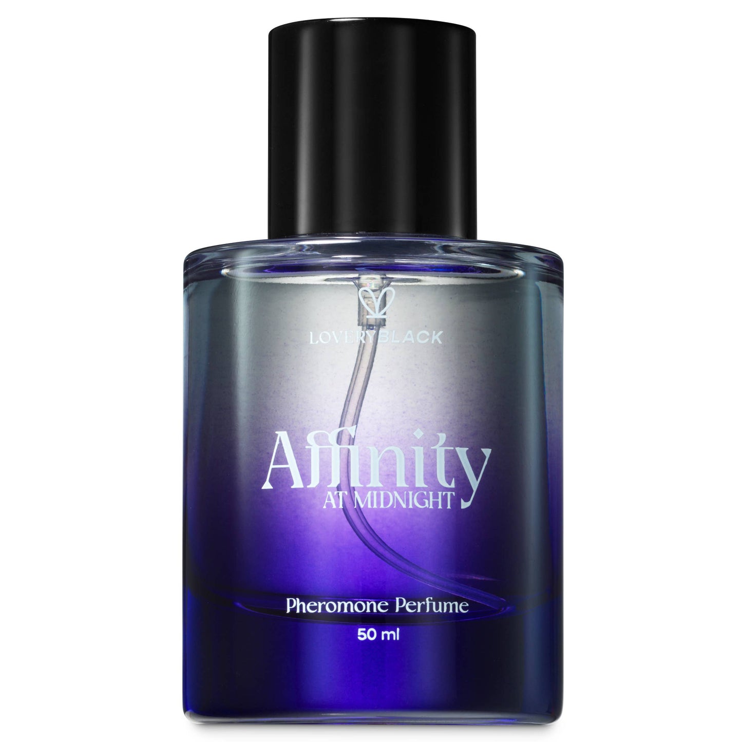 LoveryBlack Affinity At Midnight Pheromone Perfume – 50ml