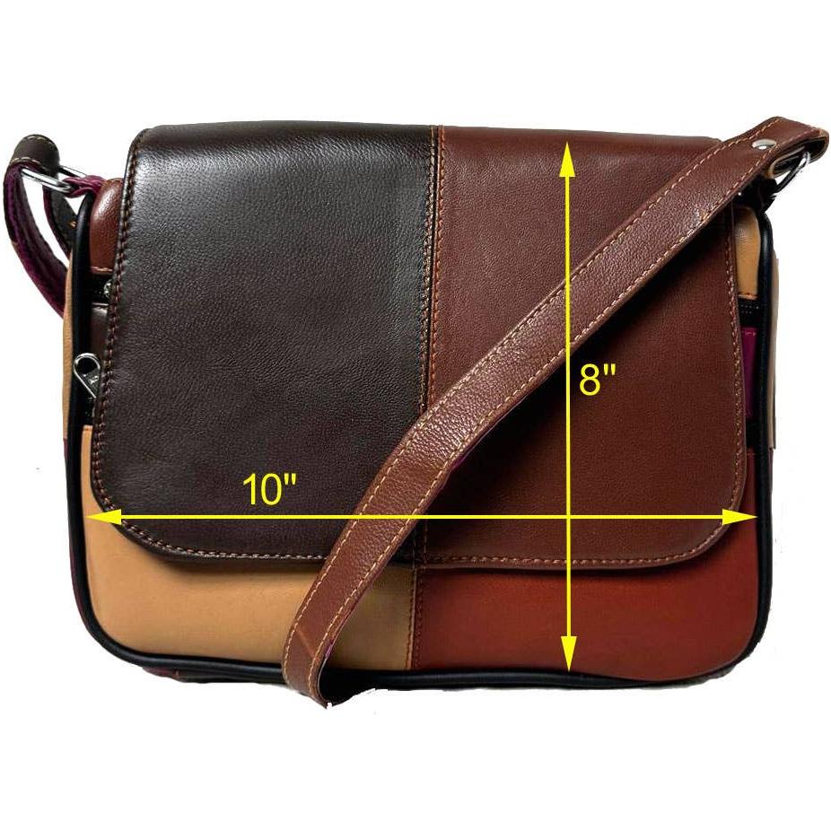IGI CANADA - Genuine Leather Women’s Shoulder Bag #6007