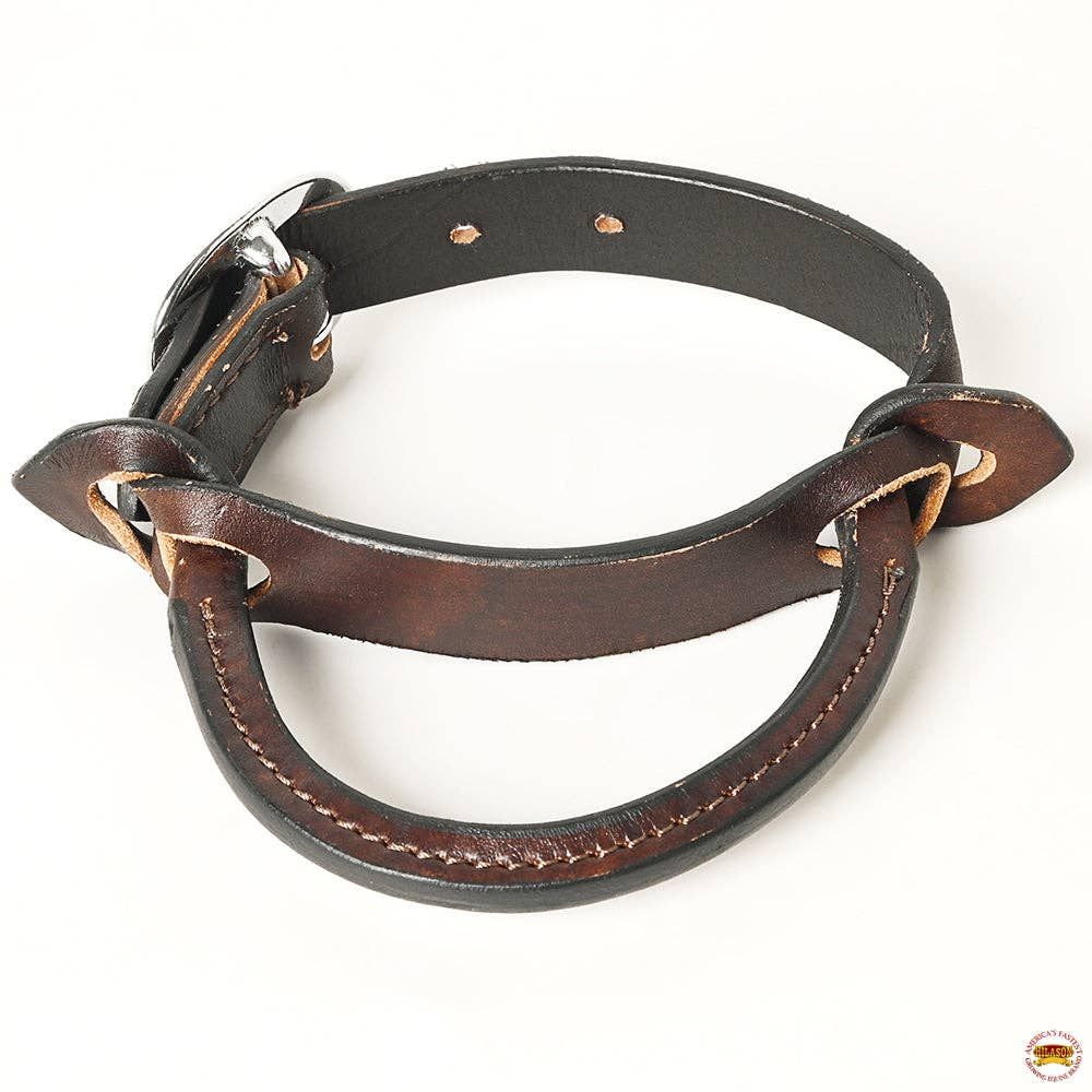 HILASON Horse Saddle Safety Leather Night Latch Adjustable Handle
