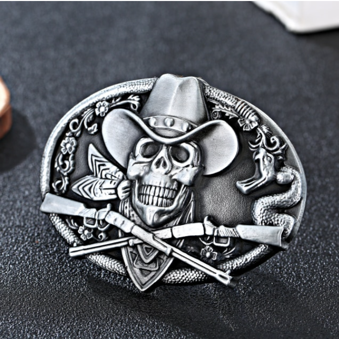 The 2nd Amendment Belt Buckle 1234