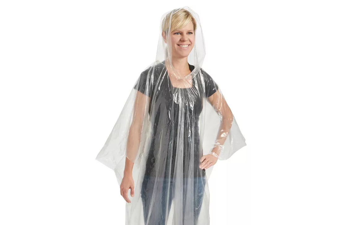 Rain Poncho Clear