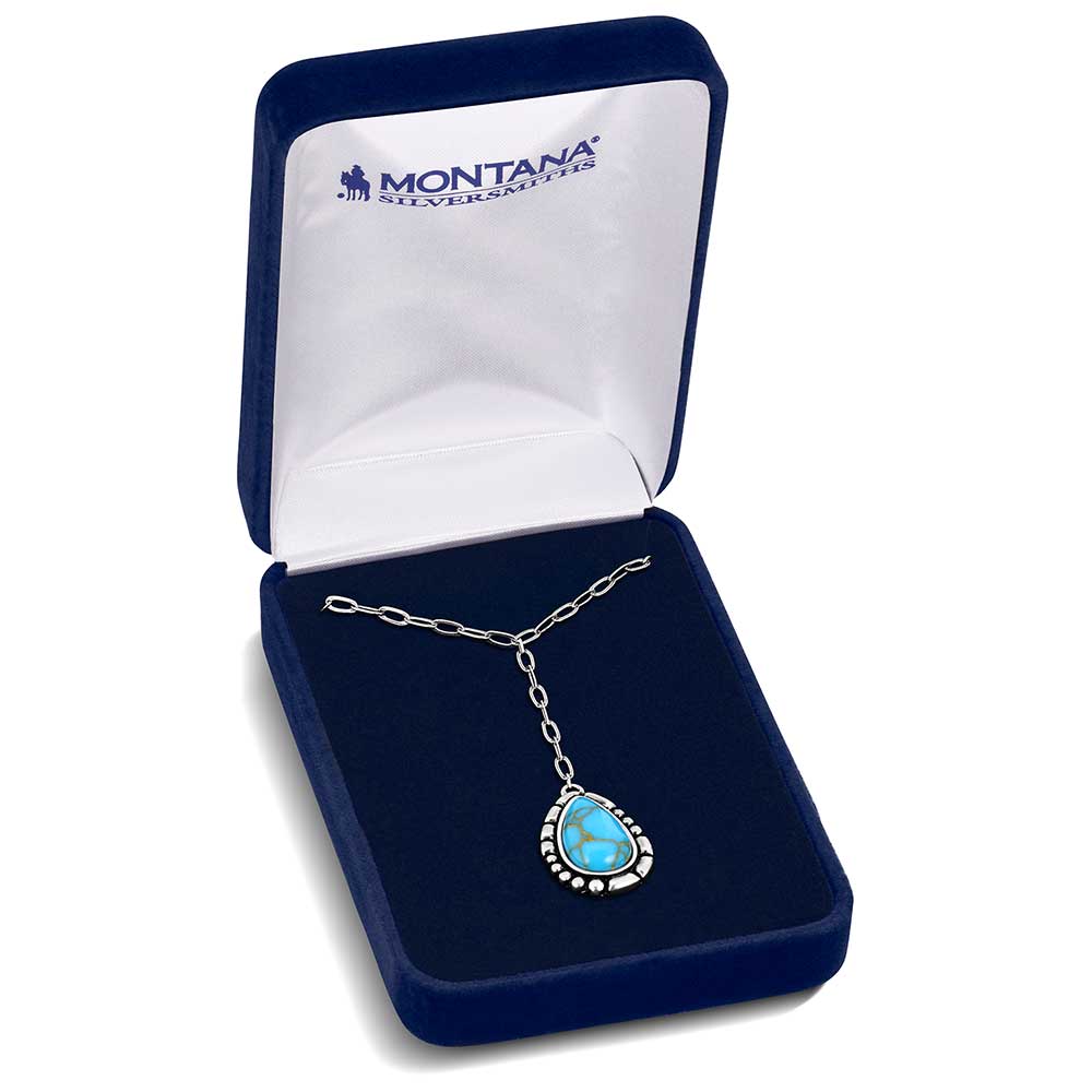 Montana Silversmith Prickly Pear Turquoise Necklace NC6126