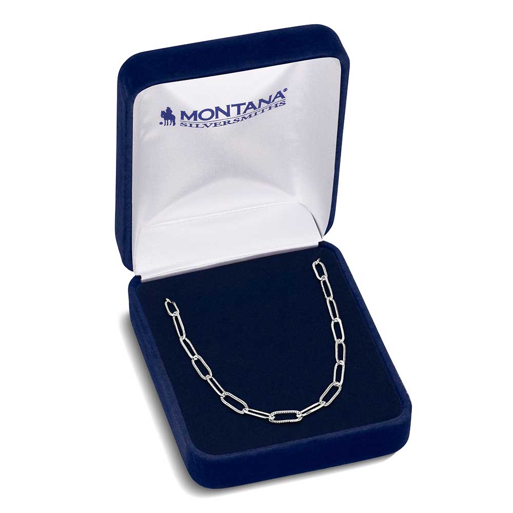 Montana Silversmith Paperclip Chain Necklace NC6368