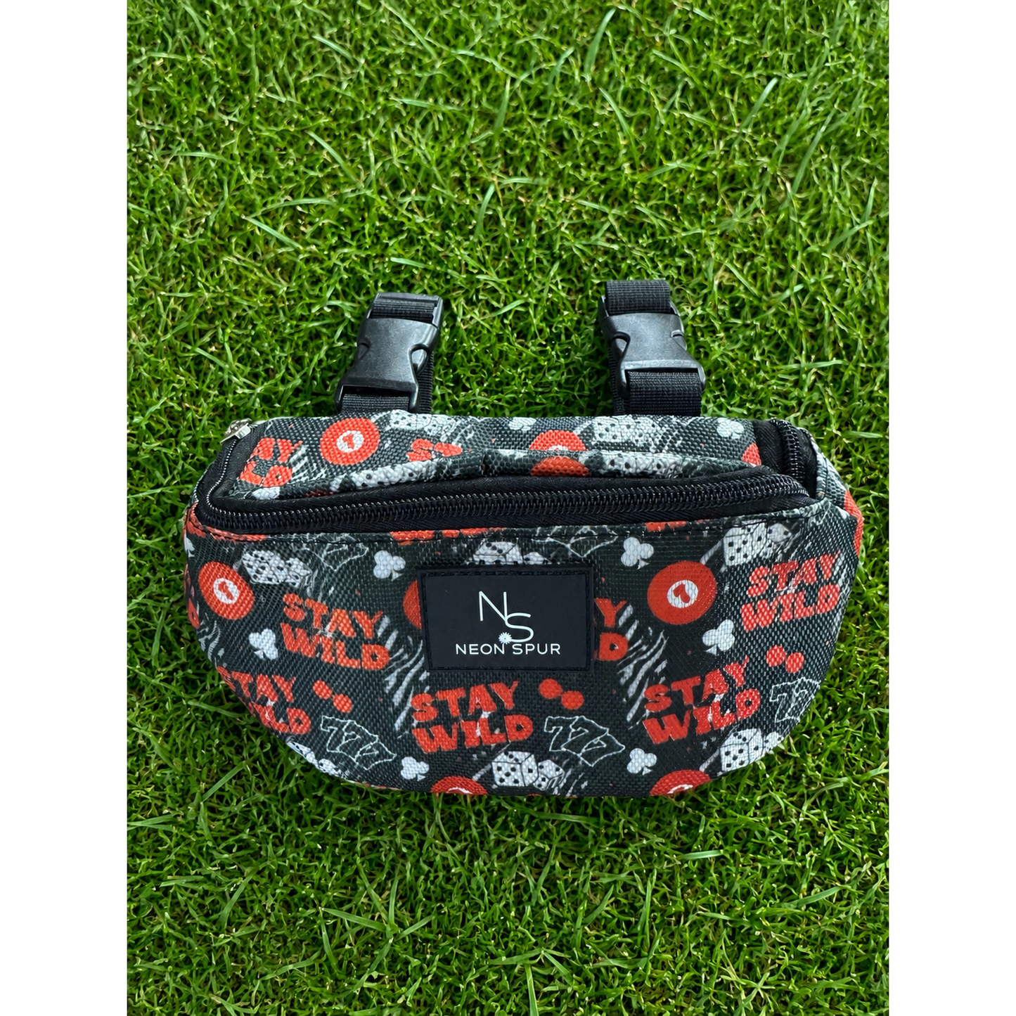 Stay Wild Saddle Pouch Bag