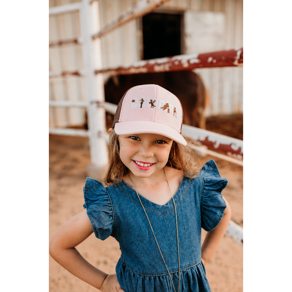 Shea Kids Cowgirl Ball Cap HAT03