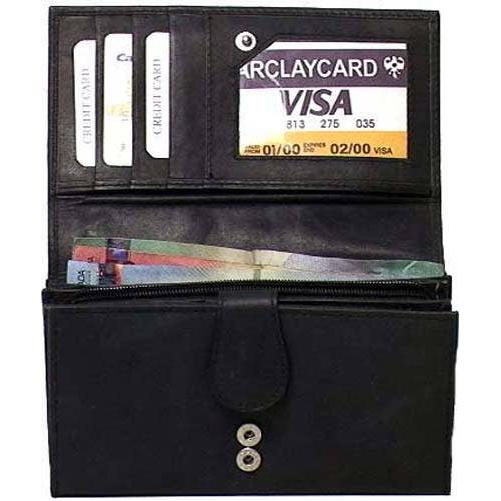 IGI CANADA - Genuine Cowhide Leather RFID Ladies Wallet #7507