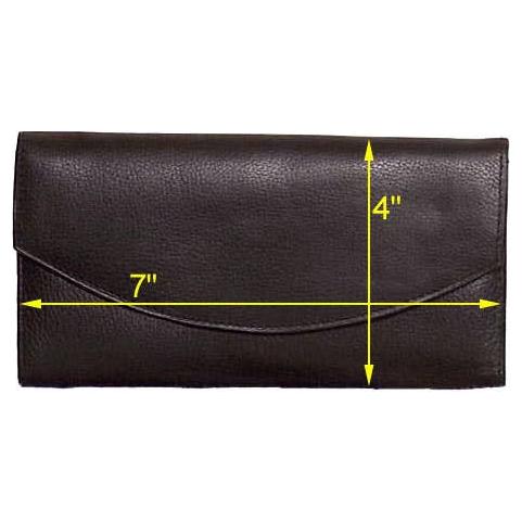 IGI CANADA - Genuine Leather Lambskin Ladies Trifold Wallet #7514