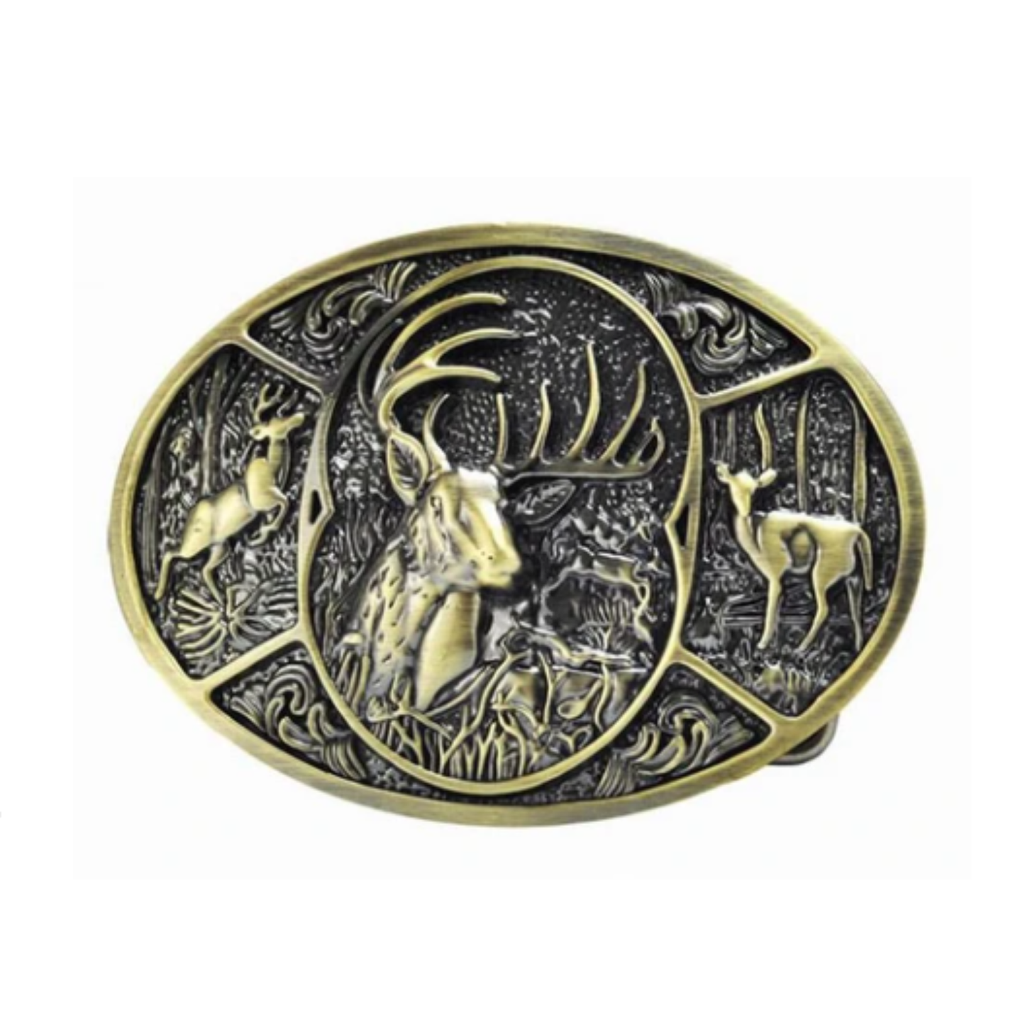 Bow Hunting Belt Buckle 1557