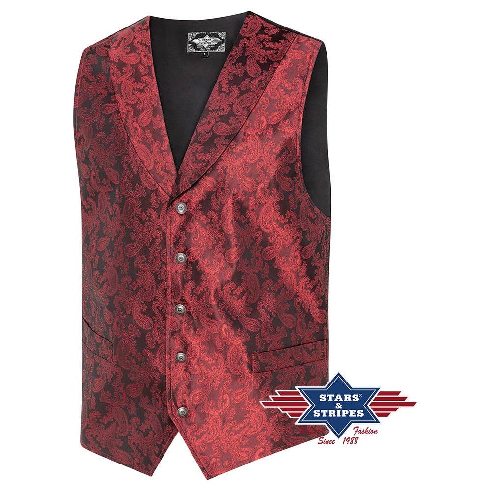 Stars & Stripes® - Western Vest - King Red