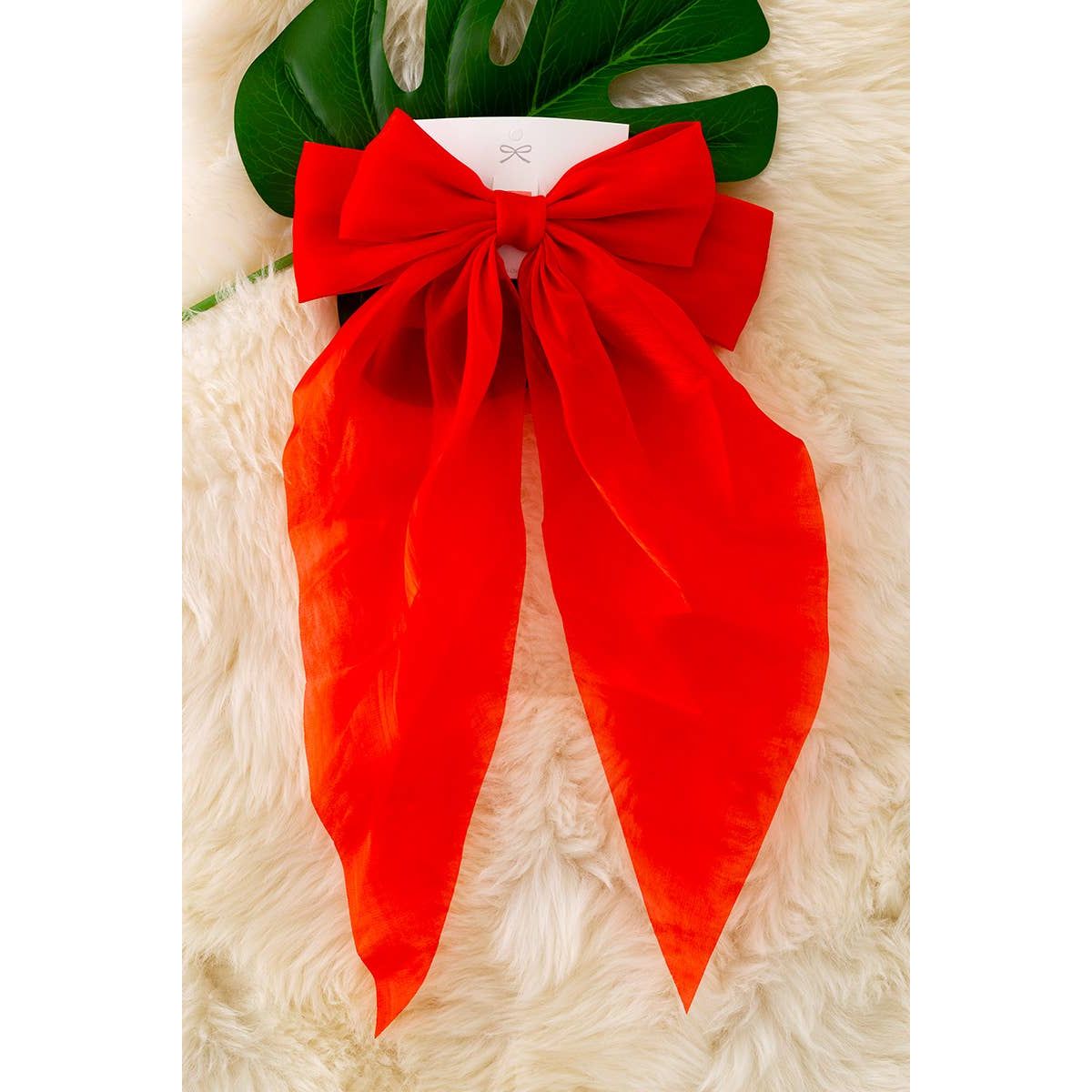 COQUETTE ❤️CHIFFON❤️ HAIR BOWS FOR MOM!! AVAILABLE IN 5COLOR