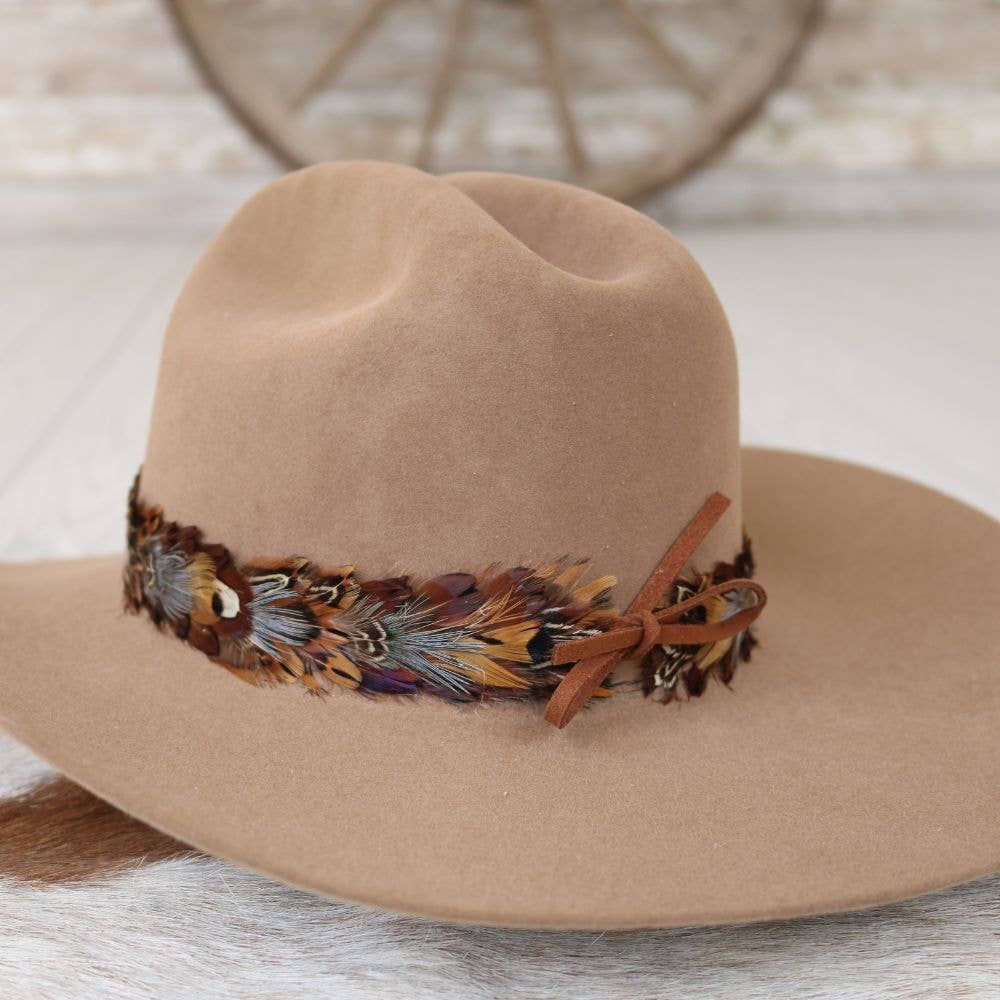 Willow Lane Hat Co. - Western Feather Hat Band - Telluride