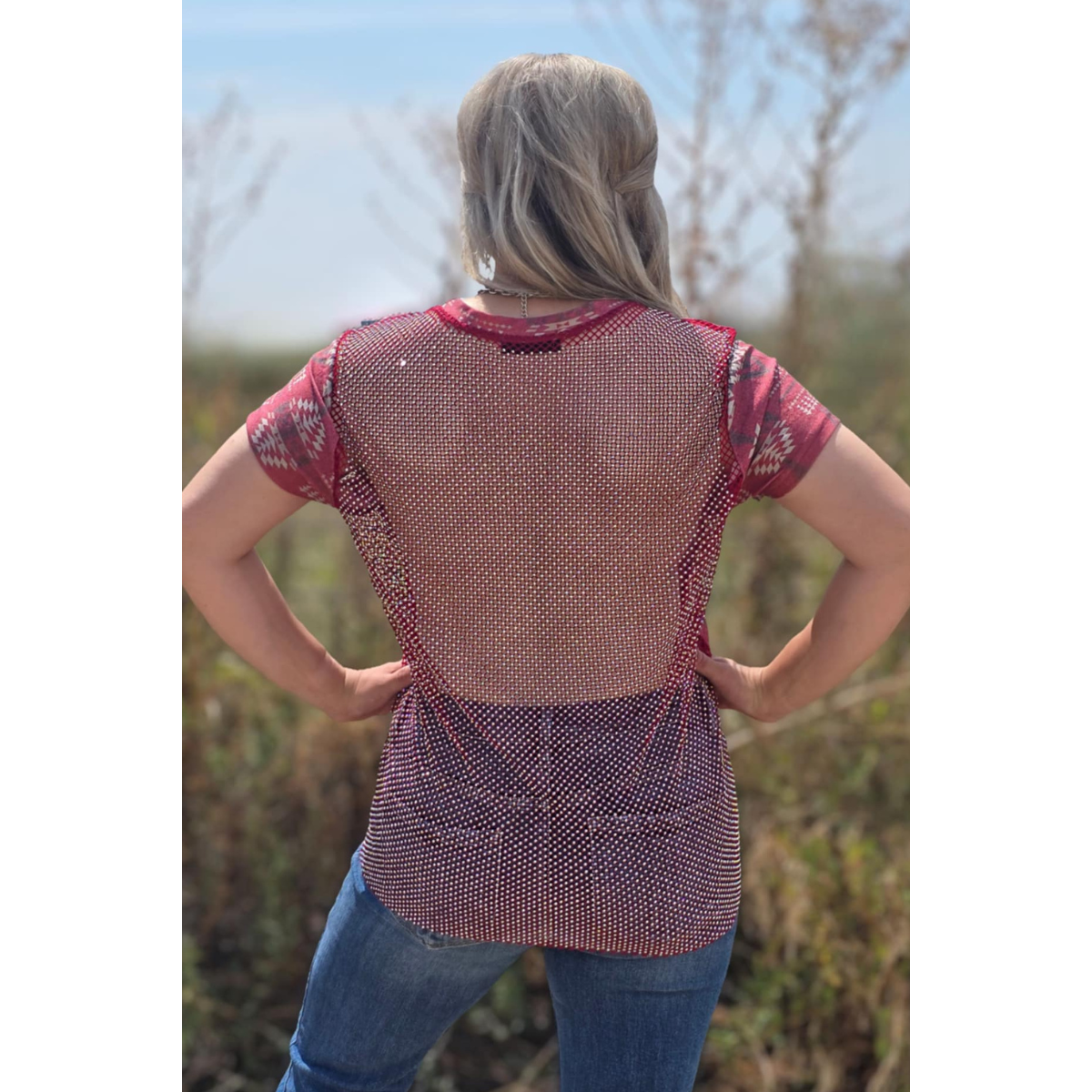 Sparkle Country Top