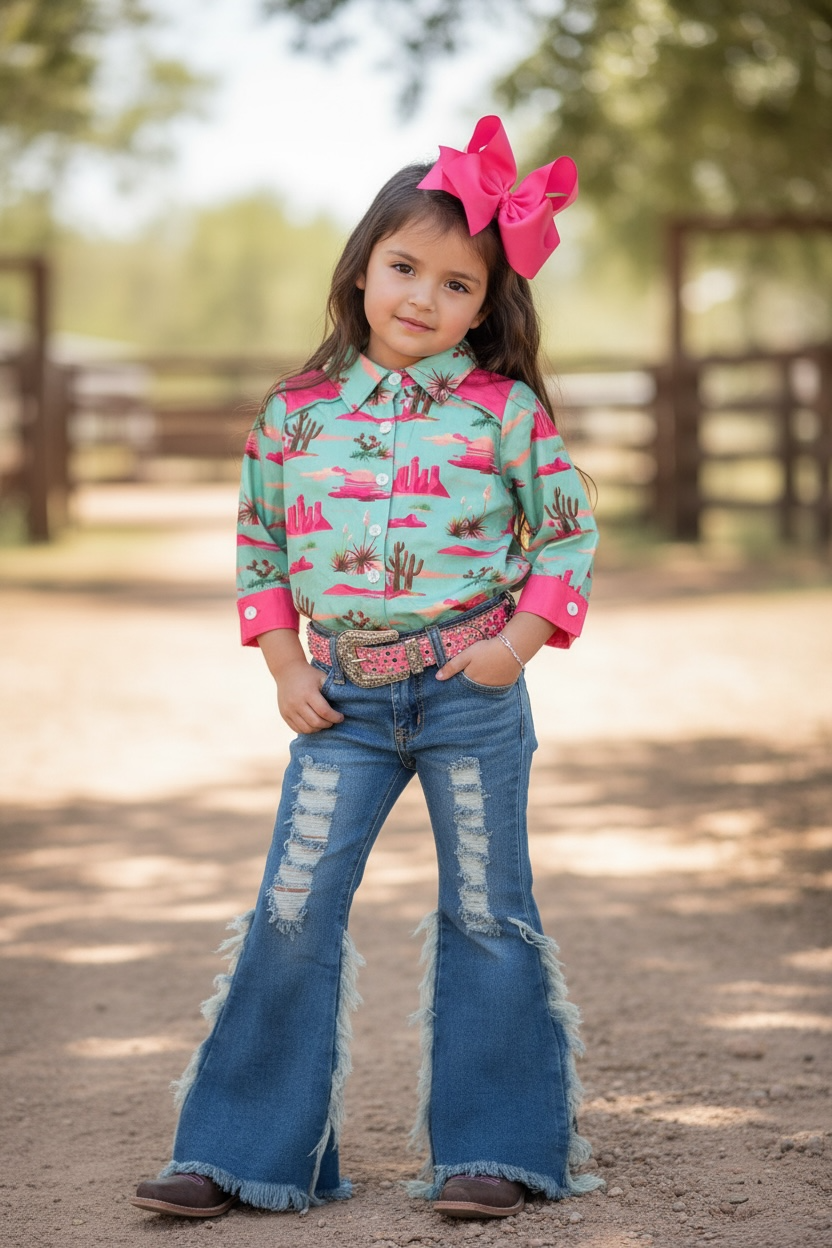 Bootcut denim pants. PNG65153036