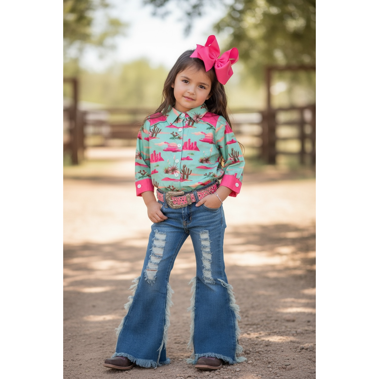 Bootcut denim pants. PNG65153036