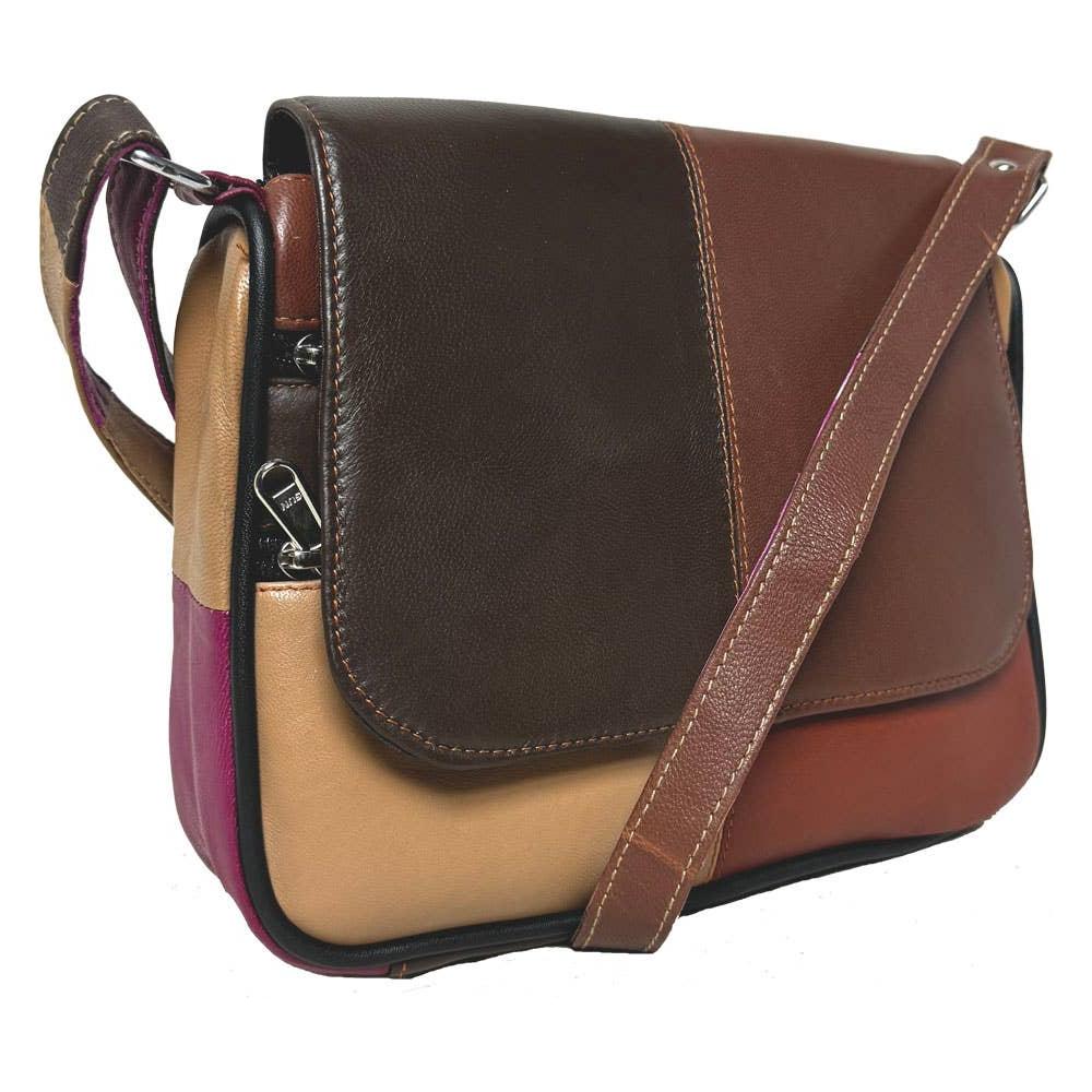 IGI CANADA - Genuine Leather Women’s Shoulder Bag #6007