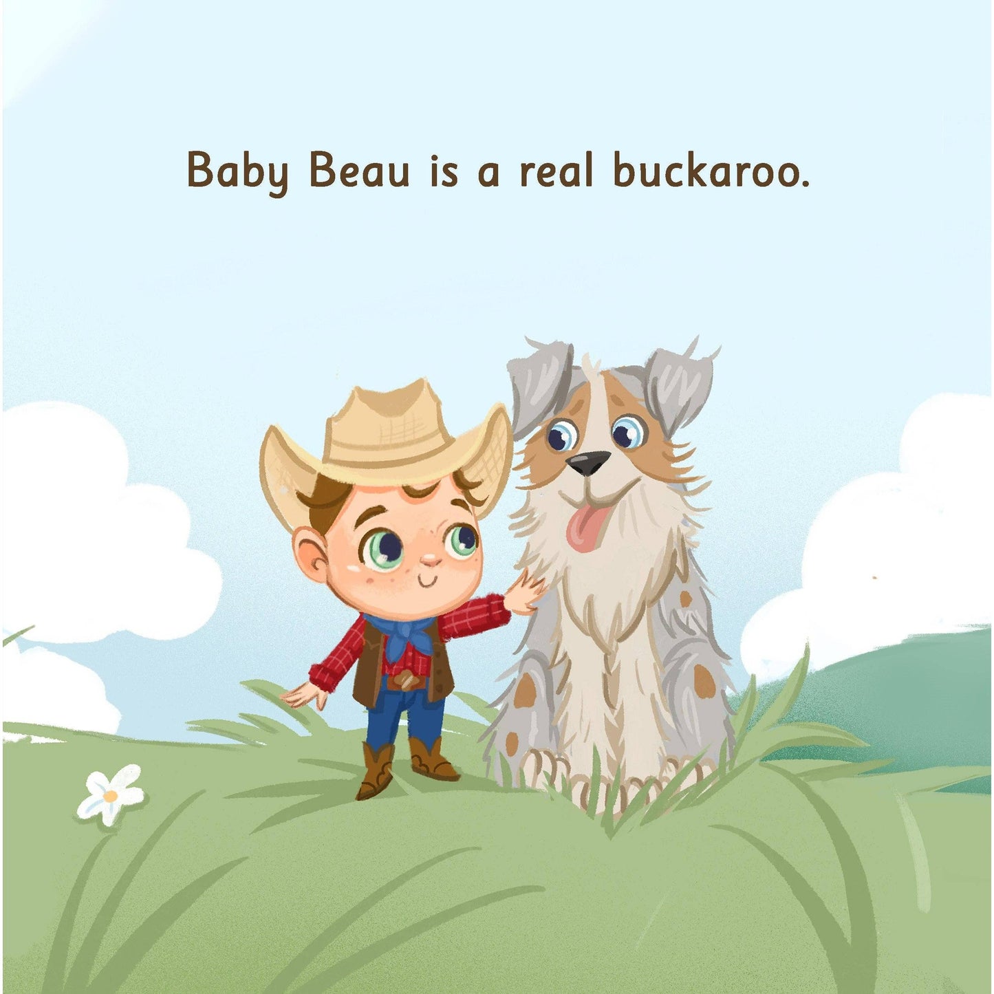 Buckaroo Beau Books - Hardcover: Buckaroo Beau Lives on a Ranch