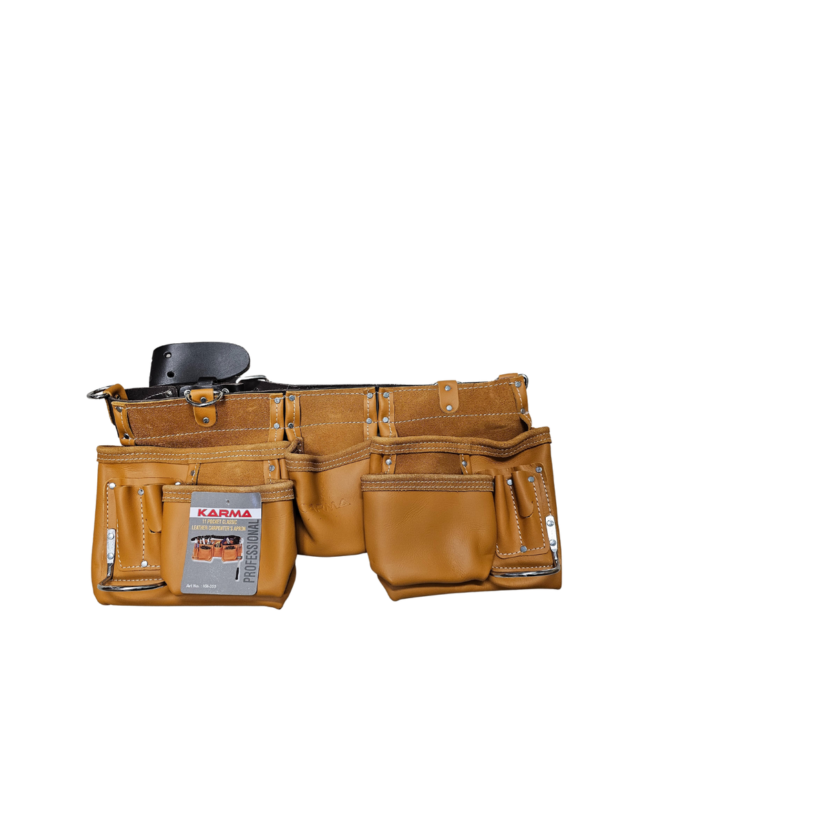 KARMA High Quality Leather Tool Belt Pouch/Apron #20355