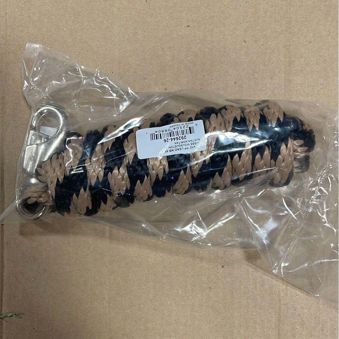 Lead 10’ black and tan