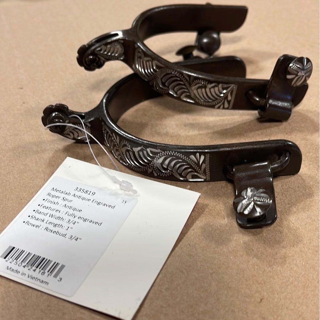 Metalab Antique Engraved Spurs 335819