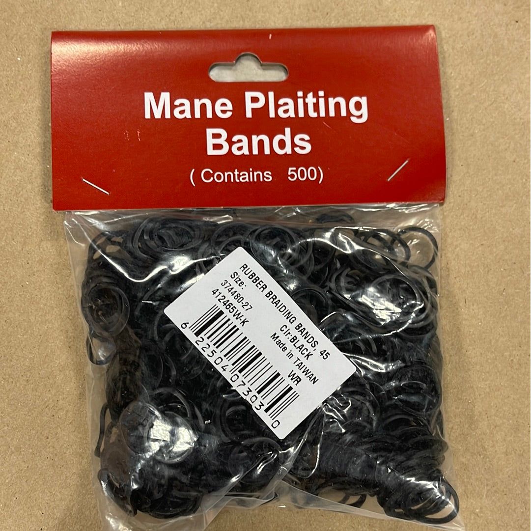 Mane Plaiting Bands