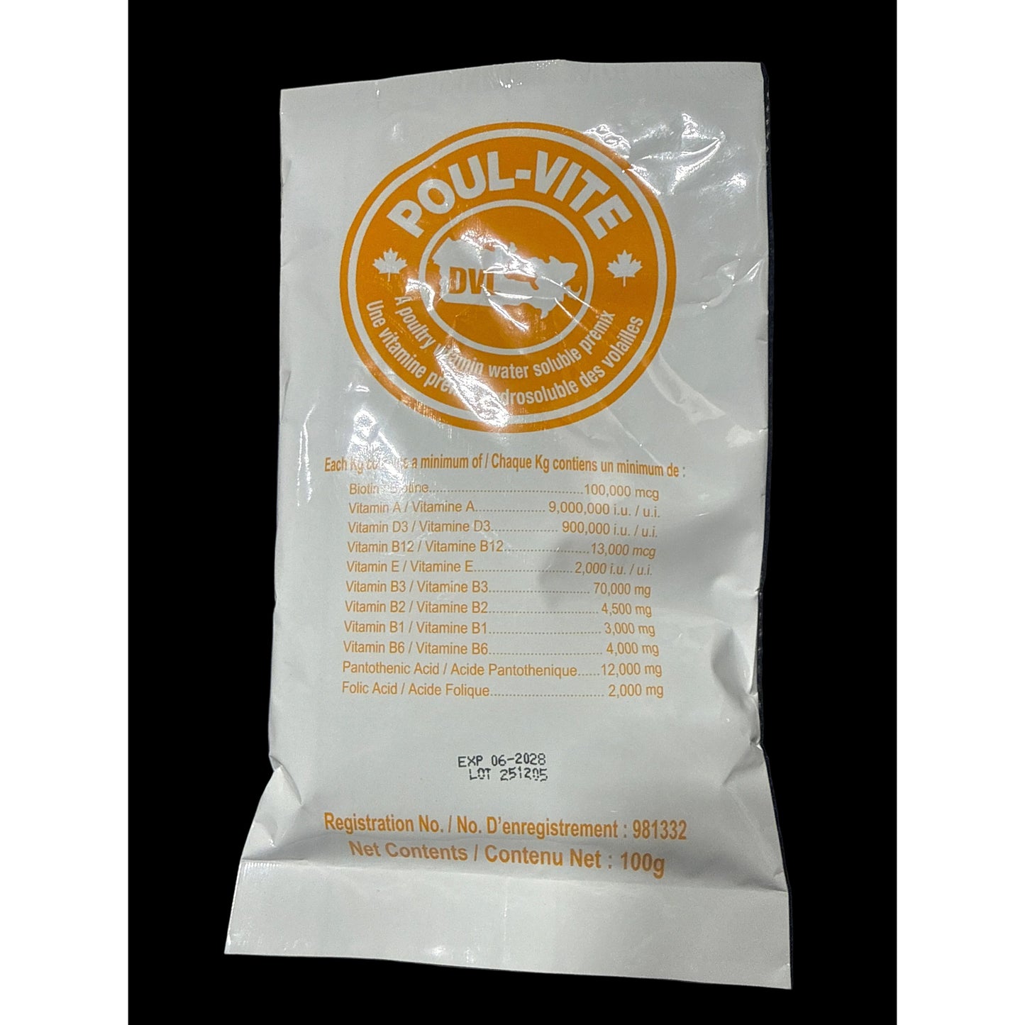 Poul-Vite Vitamin Premix Poultry 100g