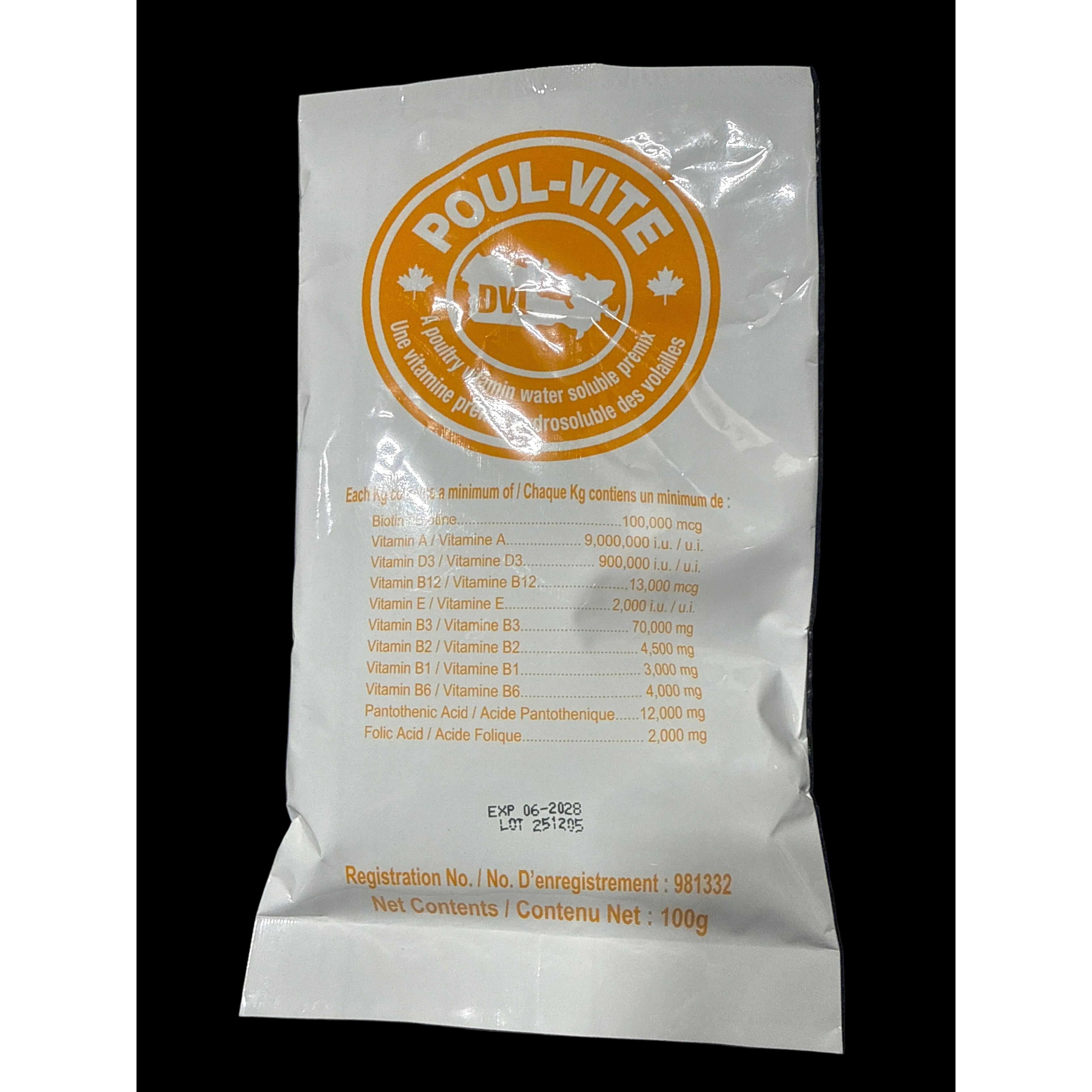 Poul-Vite Vitamin Premix Poultry 100g