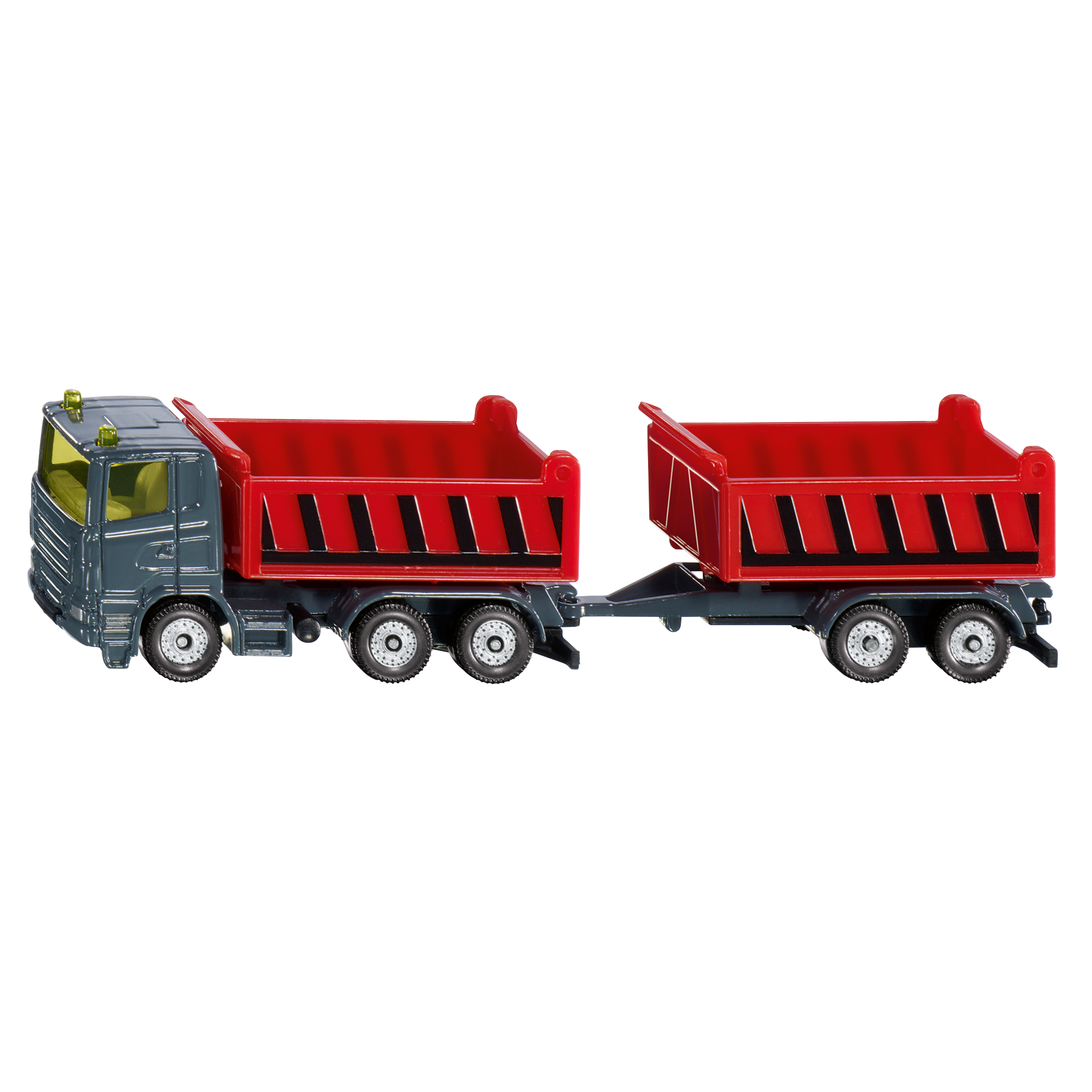 Siku-Truck with Dumper Body & Tipping Trailer-For 3 years+