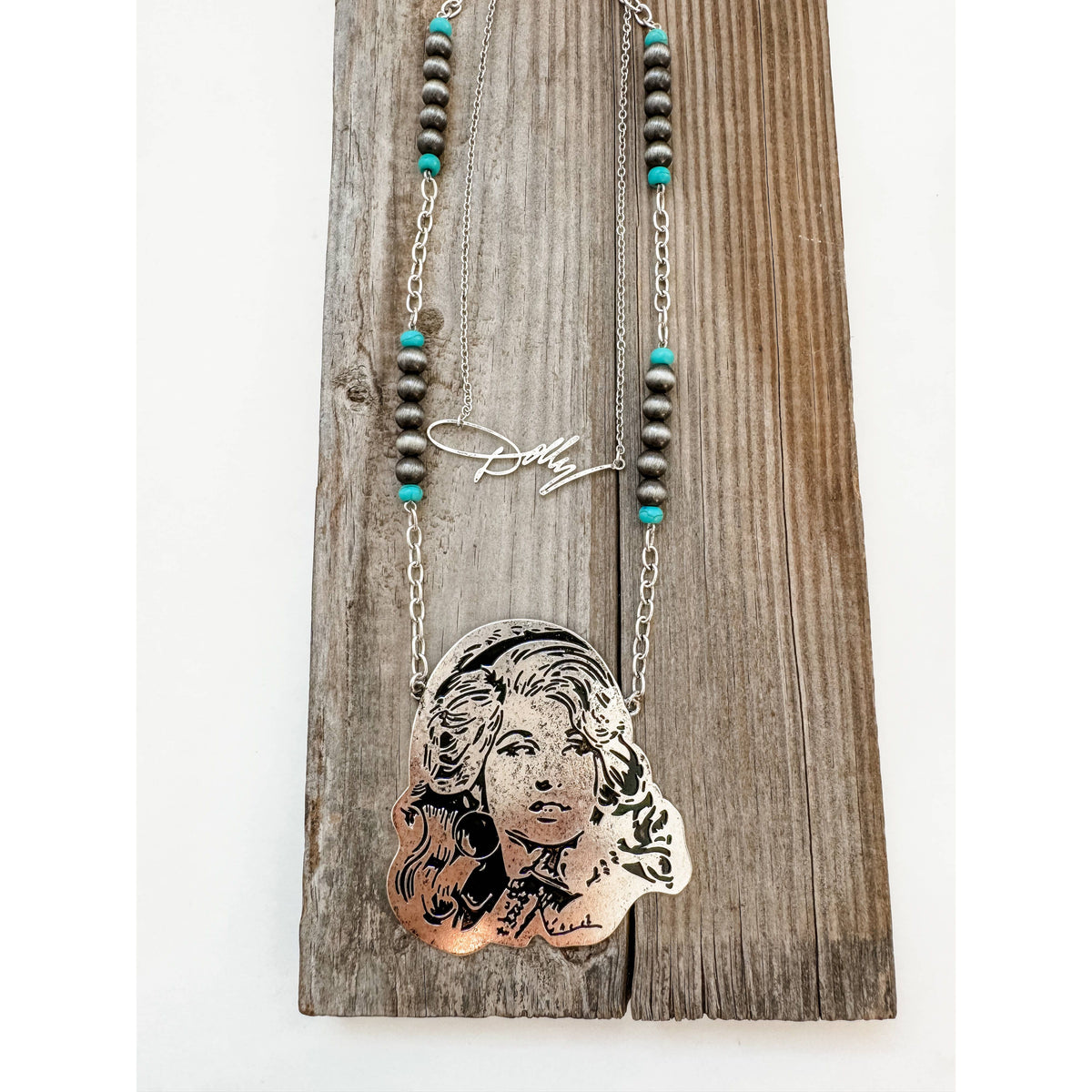 Western Dolly Navajo Pearl Layered Necklace
